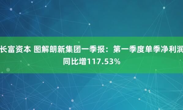 长富资本 图解朗新集团一季报：第一季度单季净利润同比增117.53%