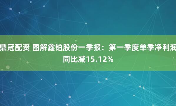 鼎冠配资 图解鑫铂股份一季报：第一季度单季净利润同比减15.12%